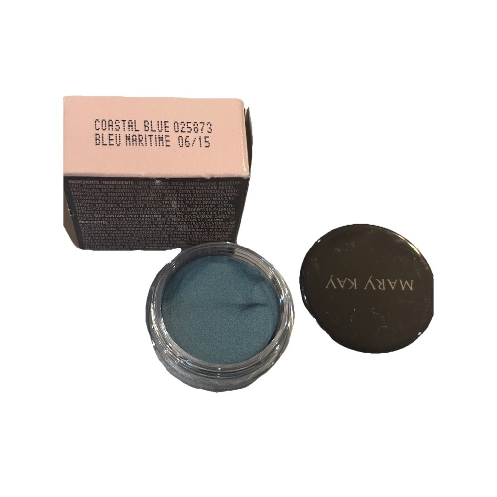 New In Box Mary Kay Cream Eye Color Coastal Blue #025873